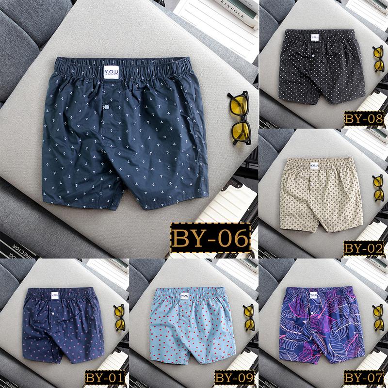 Quần Đùi Họa Tiết Nam YOU KATE Cotton Mềm Nhẹ Thoáng Mát Size 50-90kg