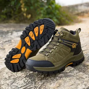 Consina - Olahraga Outdoor Waterproof Sepatu Boots Tinggi Hiking Gunung Pria Cowok Kasual Kerja Adventure Mendaki Touring Keren 243