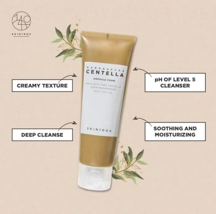SKIN1004 Madagascar Centella Ampoule Foam 125ml VYZOBL 5