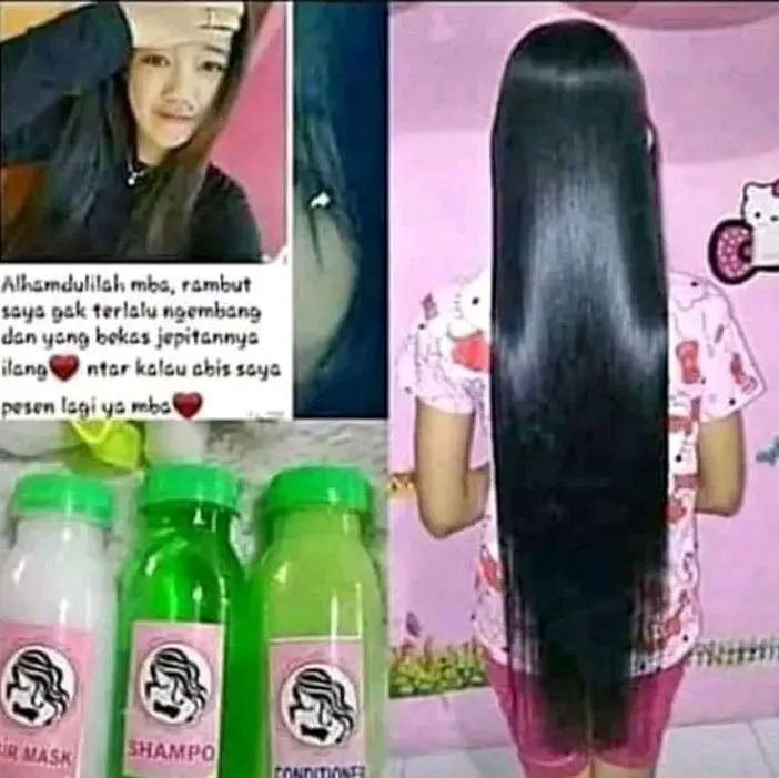 shampo pelurus rambut  shampo conditioner 3