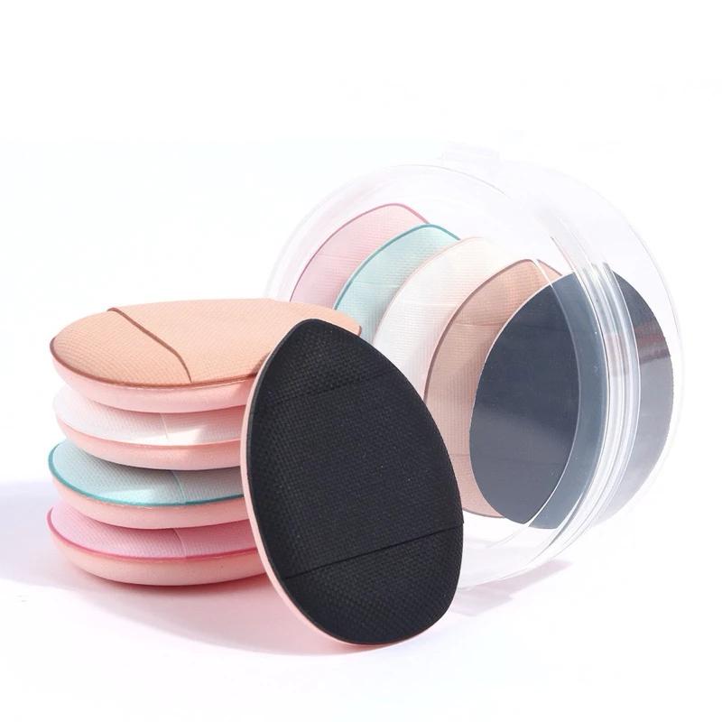 Set 6 Bông Mút Trang Điểm Khô và Ướt, Bông Phấn Ngón Tay.