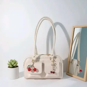 Tas Selempang Bahu Wanita Stylish Leony Yunjin's Shoulderbag Korean Aesthetic Kulit Pu Slingbag