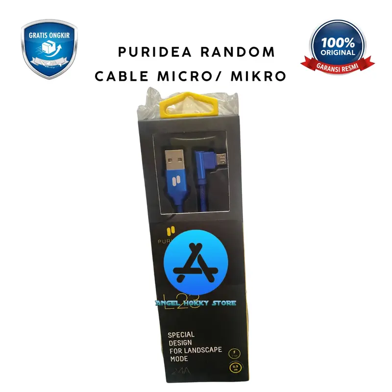 KABEL PURIDEA L23 | MICRO USB | KABEL CHARGER | kabel pengisi daya