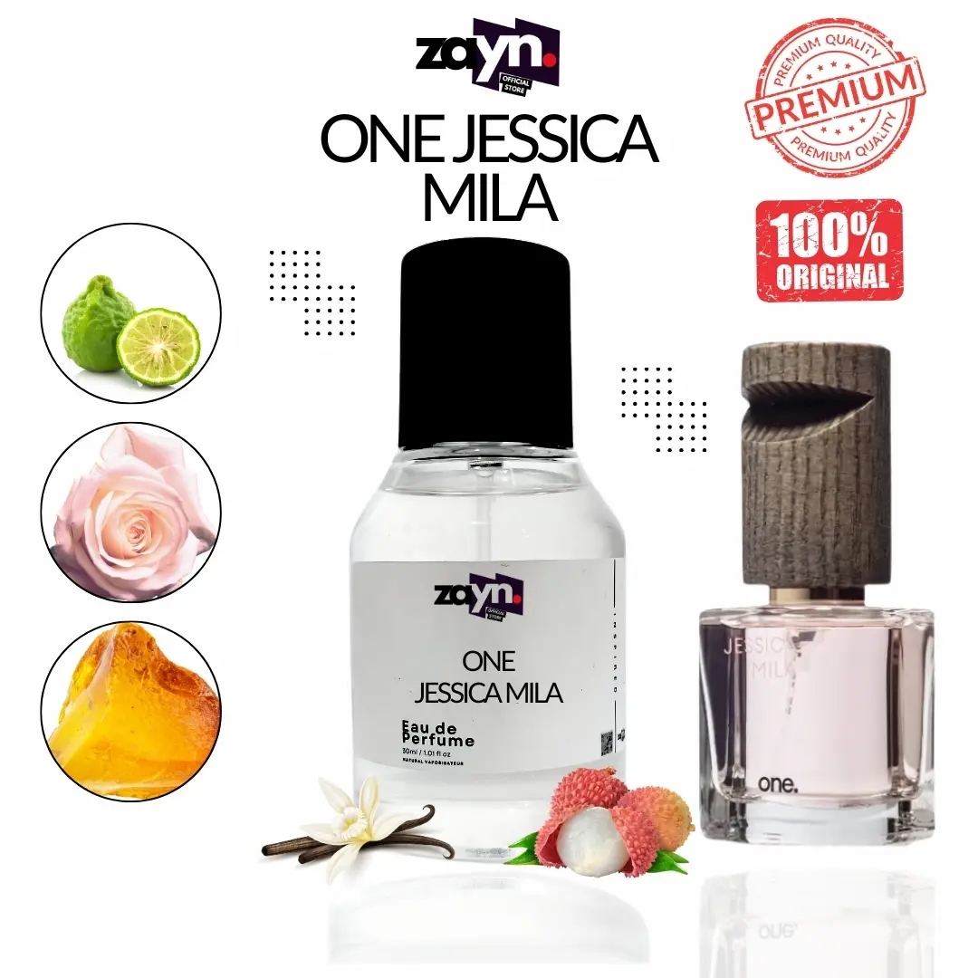 ONE Jessica Mila by Zayn Parfum 35ml Aroma Rose Fruity Vanilla Amber Tropical Fresh Elegant Perfume