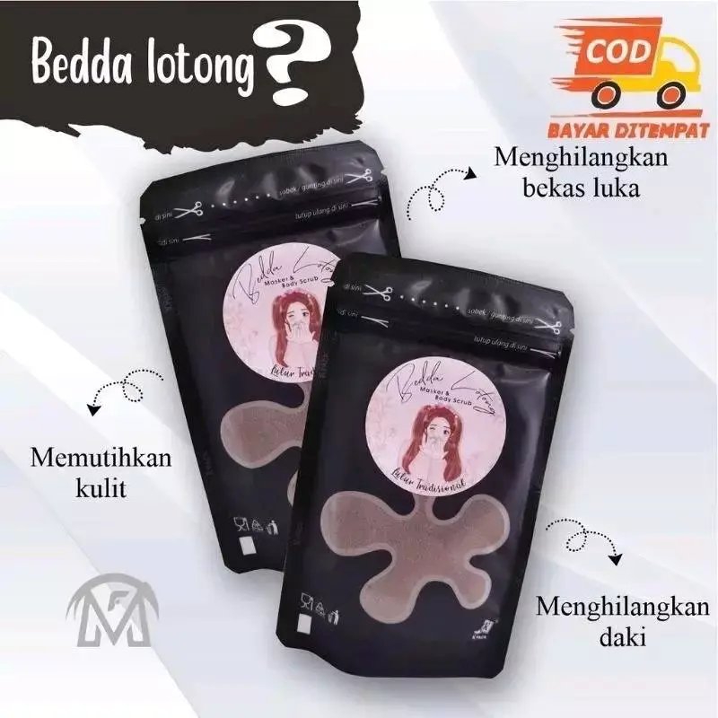 [BELI 1 GRATIS 1] LULUR BEDDA LOTONG KHAS BUGIS PENCERAH KULIT