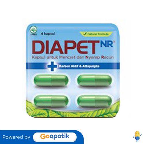 Gambar DIAPET NR STRIP ISI 4 KAPSUL dari Apotek Farhana by GoApotik Kota Administrasi Jakarta Timur Tokopedia