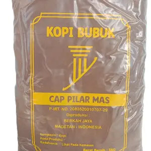 5 kg kopi bubuk hitam robusta. nikmat dan mantap . kopi warkop Coffee