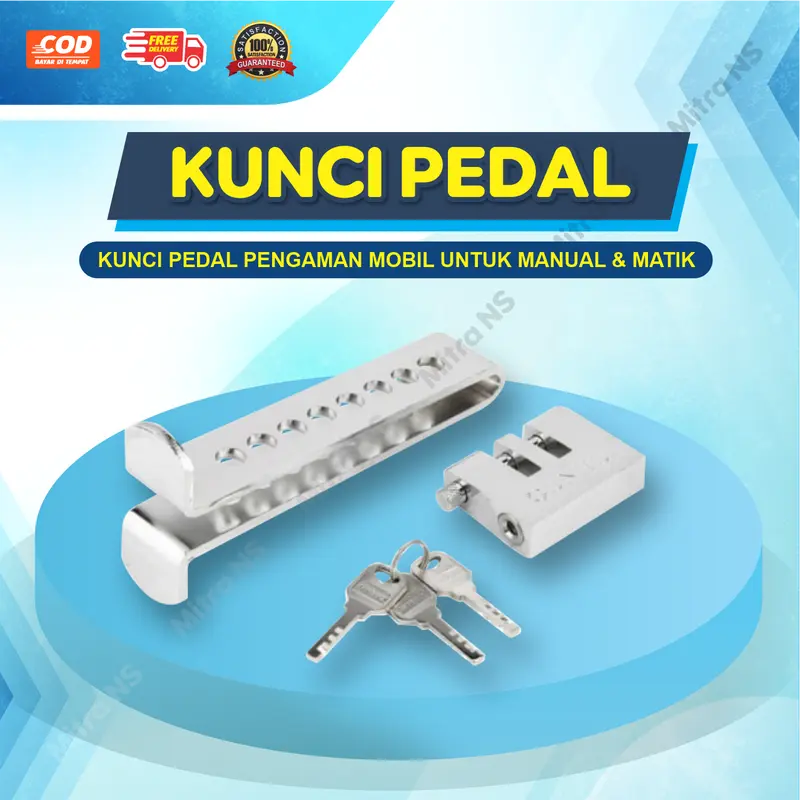 Kunci Pedal Mobil Anti Maling Matic dan Manual Semua Merek Tipe Mobil 2