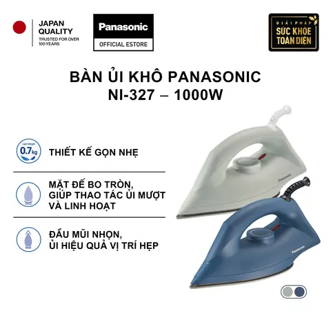 Bàn Ủi Khô Panasonic NI-327– 1000W – Hàng chính hãng
