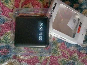 Product Review of 【COD】Hot Sale 20000mAh Mini Power Bank with 4 USB Ports Fast Charging and LED Display, Portable for iOS/Android Phone Charging - Power Bank Charger Pink (Free Shipping) from M**a 2