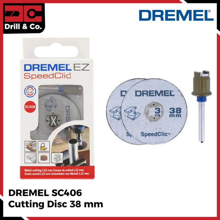 Gambar DREMEL EZ Speedclic Starter Set SC406 - Cutting Wheel / Mata Potong dari Drill&Co Kota Administrasi Jakarta Barat Tokopedia