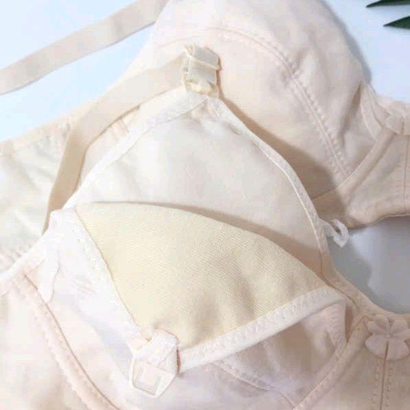 Áo lót bầu và cho bé bú cotton không đệm 2118 3