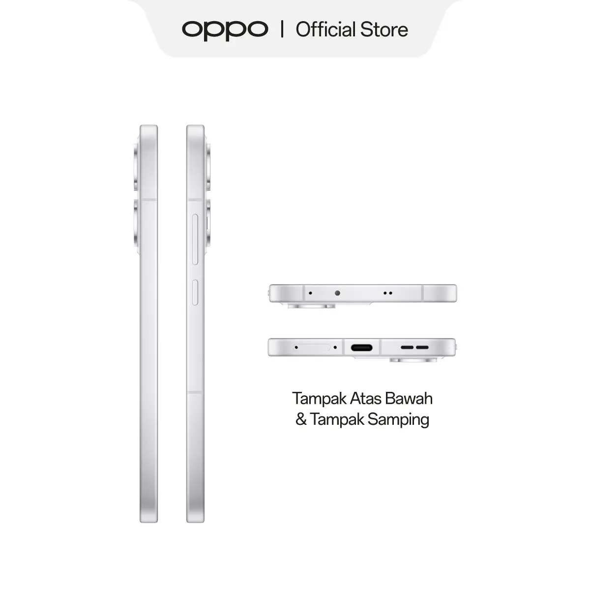 OPPO Reno13 5G 12GB/256GB [80W SUPERVOOC 5600mAh Battery, IP69 Water Resistance: Underwater Photography, AI Livephoto]