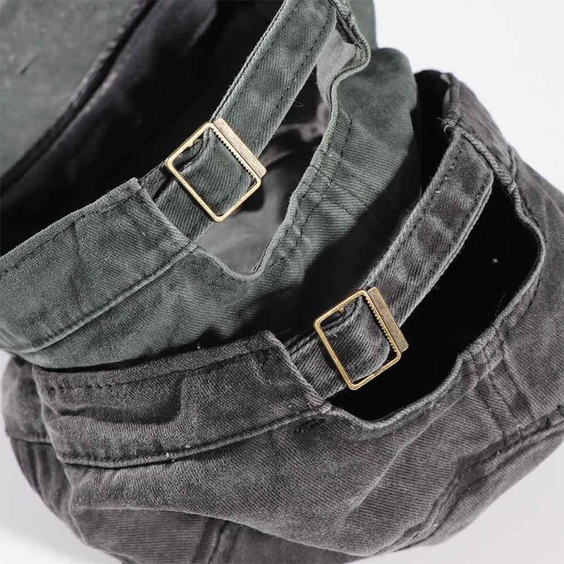 Product Introduction of Plain Casual Vintage Unisex Male Flat Hat Men's  Cap Polyester 9
