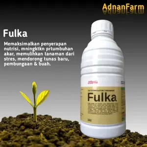 Fulka - Pupuk perangsang pertumbuhan organik yang membantu tanaman tumbuh lebih cepat.