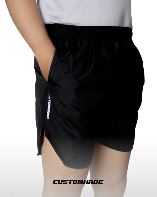 Customhade Celana Olahraga Running Pendek Pria Bahan Parasut Sport 4