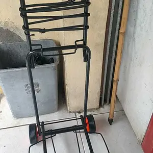 Troli Lipat Besi - Galon/Tabung Gas/Serbaguna/Roda Silent/Portable