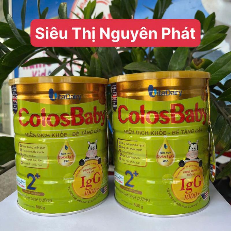   Nguyên Phát  Combo 2 lon sữa công thức Colosbaby gold  gold cũ  lon 800g DATE MỚI HÀNG CHÍNH HÃNG 