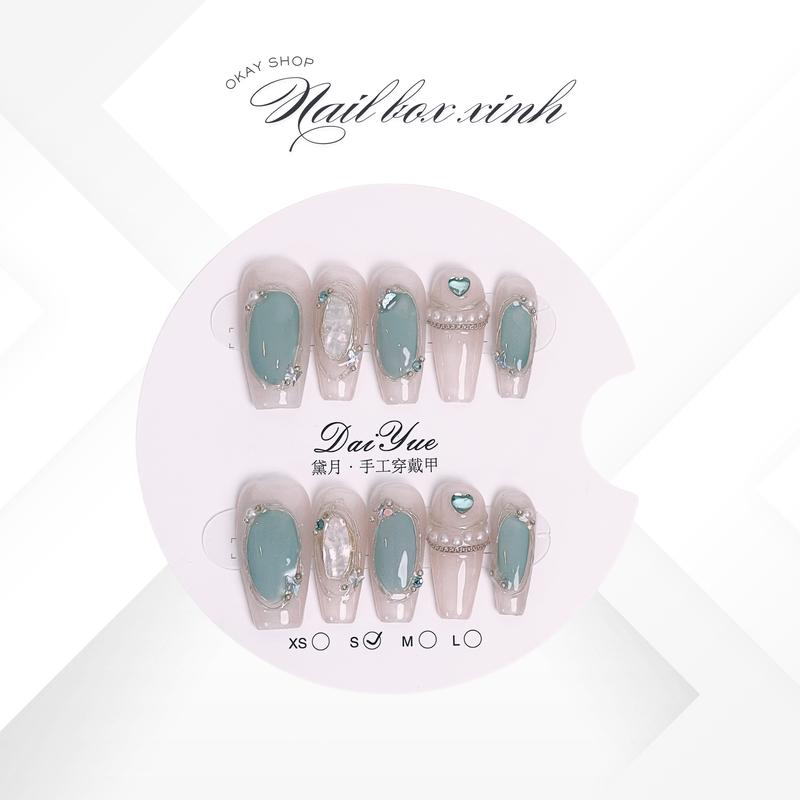 COMBO 4 mẫu nailbox thiết kế sẵn phù hợp đi chơi, đi tiệc 1