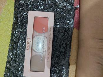 Product Review of Saniye E0358 Multi Fungsi Blush On Glitter Highlighter Palette Contour Eyeshadow Palette from 💜**💜 0