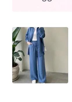 Product Review of baju setelan wanita terbaru aluna ukuran jumbo ld 140 bahan polo linen from N**i Y**r W**o 0