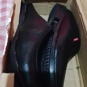 SEPATU SLOP BUSTONG PRIA KULIT TERLARIS || SANDAL SLOP PRIA || SEPATU FORMAL || SEPATU KERJA Shoes Dalam Ruangan Hitam BST.03