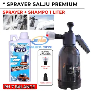 Sprayer Salju Premium Dan Shampo Snow Wash 1L PH Balance Car Kendaraan