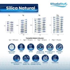 silica gel natural 100 gram harga promo
