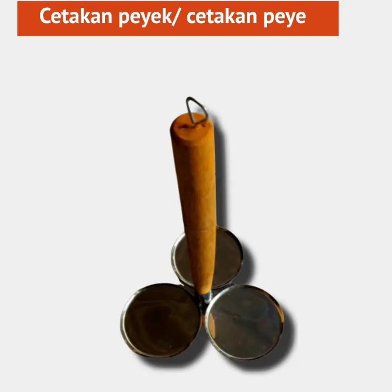 Cetakan peyek/ cetakan rempeyek kacang teri Stainless Kitchenware 0