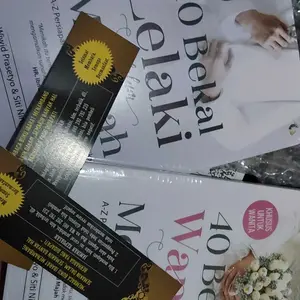 Paket Hemat Buku Pernikahan Terlaris - Buku 40 Bekal Lelaki Sebelum Menikah & 40 Bekal Wanita Sebelum Menikah