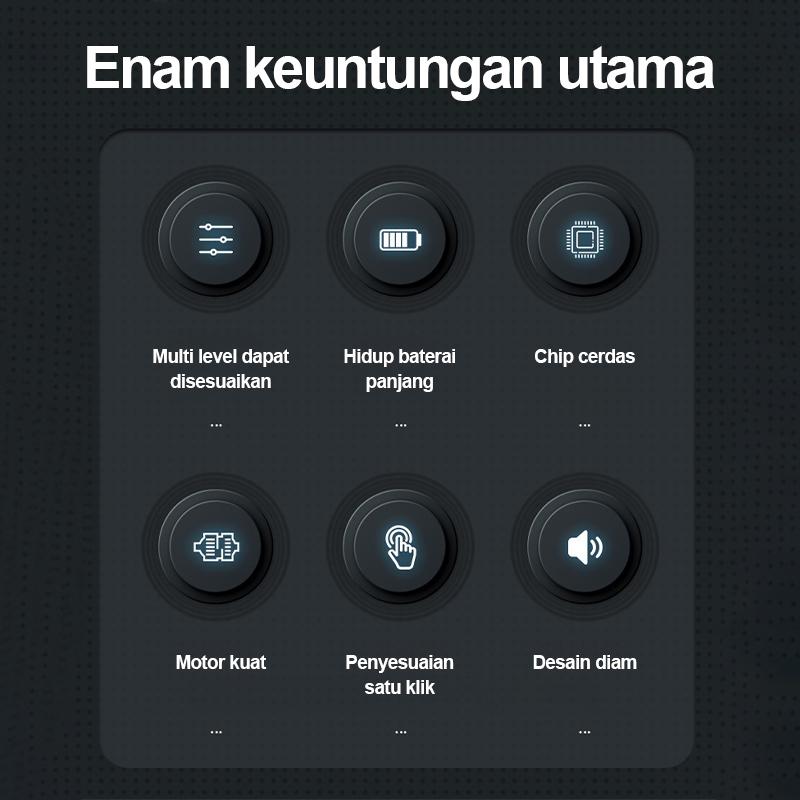 Alat pijat elektrik massage gun pijat elektrik massager gun 4 in 1 alat terapi Pijit reaksasi otot tubuh punggung Merah hitam Perawatan 2