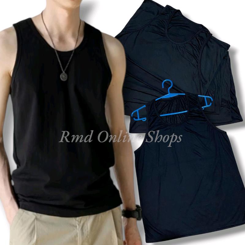 6 pcs/ 3 pcs Sando for Men Fits Small to XL Free Size Stretchable 1