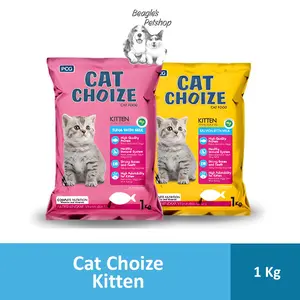 CAT CHOIZE KITTEN 1KG - MAKANAN KUCING