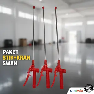 paket stik swan dan kran pencet tengki semprot elektrik dan manual