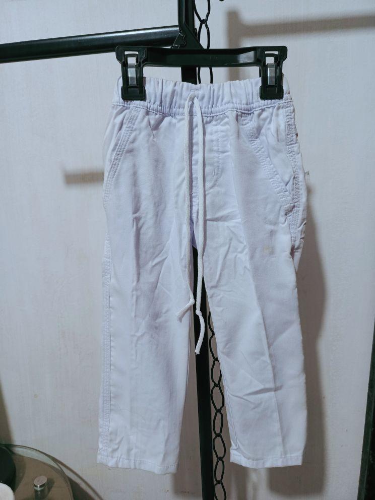 Celana Putih Anak Unisex Nyaman dan Fleksibel untuk Aktivitas Sehari-hari Laki-laki dan Perempuan