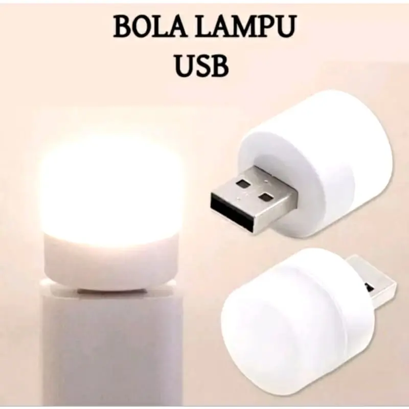 Lampu Mini Eye USB LED Portable Travel - Lampu Tidur Mini - Laptop