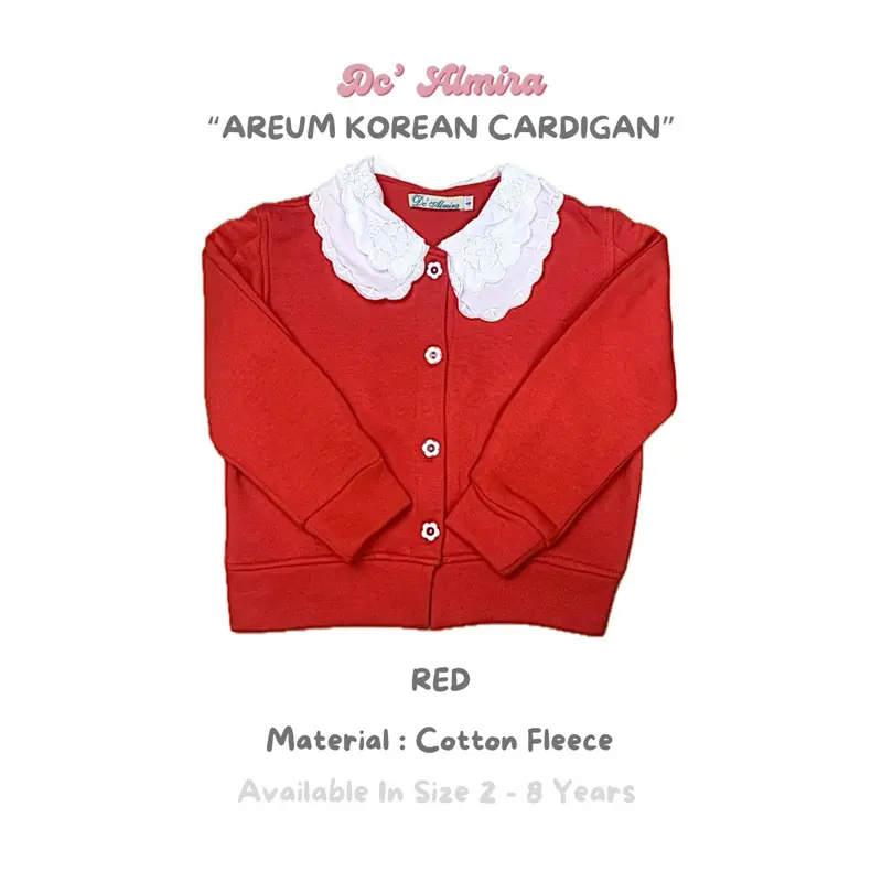 DC Almira - Areum Korean Cardigan (Setelan Anak Korean Look) - Fashion 5
