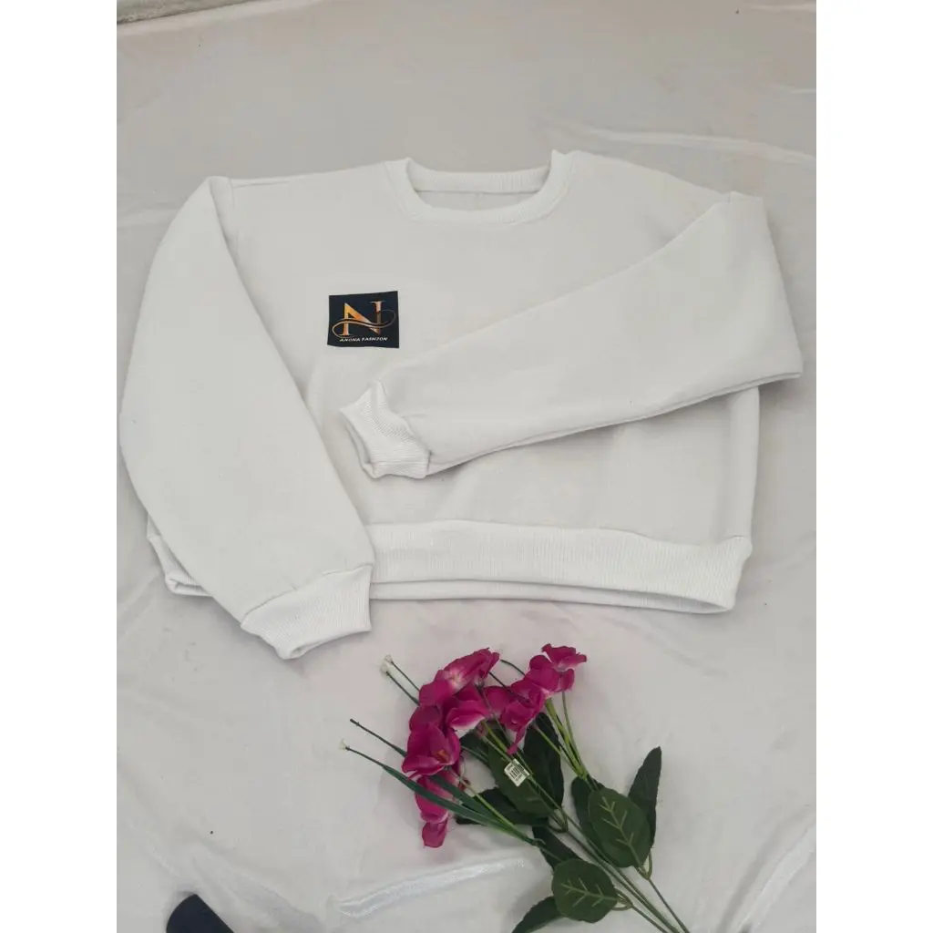 SWEATER WANITA CROPE Sweater Ala Korea Crewneck Sweatshirt Croope Kpop Wanita Kekinian Oversize Fashion Outfit Ootd Korean Style Sweter  Hoodie Baju Lembut Nyaman