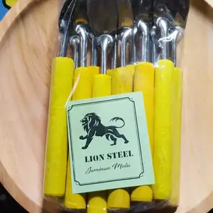 Cobek Kayu Uleg kayu 1 Set Kayu