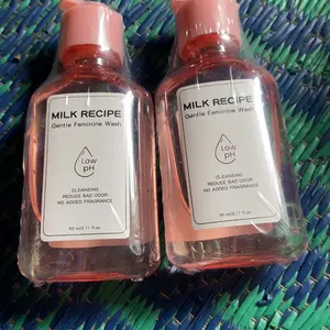 [FREE GIFT] Milk Recipe Gentle Feminine Wash - Pembersih Kewanitaan untuk Mengurangi dari Bau, Gatal, dan Keputihan  Niacinamide Acid  sabun miss v wangi
