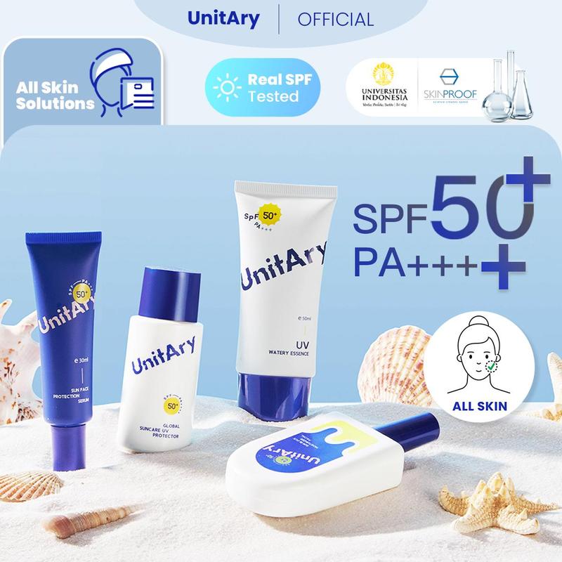 UnitAry  [IN VIVO & NON COMEDOGENIC TESTED]All Skin Solutions SPF50+ PA++++ Sunscreen Non Acne for Different Skin Types Non-Acne【Hassle-free Formula Refreshing & Breathable UV Shield】 0