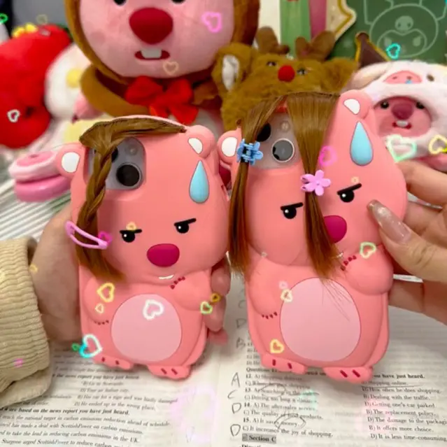 ST- CASING IPHONE SOFT CASE LOOPY WITH BANGS | GLEAMSWEAR.ID