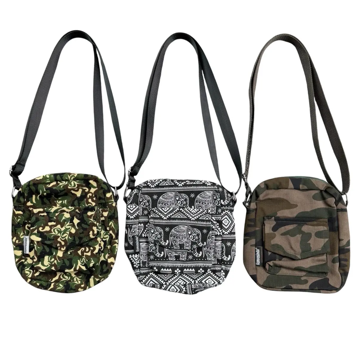 KANVASINDO Slingbag Pria Canvas / Tas Selempang Canvas - 3 Color