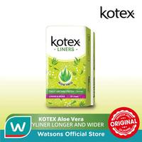 Gambar Kotex Aloe Vera Pantyliner Longer & Wider 32'S dari Watsons Indonesia Official Store Kab. Tangerang 1 Tokopedia