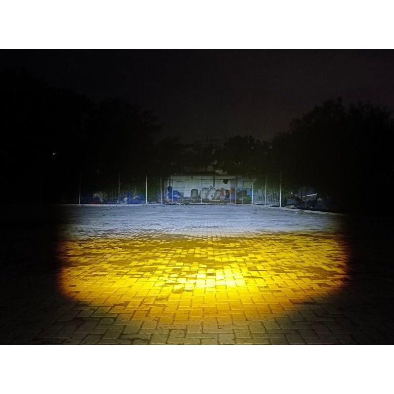 Lampu Tembak 3 Mata IBRIGHT Plus devil  dan senja full alumunium Waterproof premium CS1069 CS1070 8