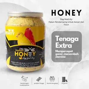 unclejarwoe Honey Egg Food Dry - Pakan Pendamping Burung Kenari