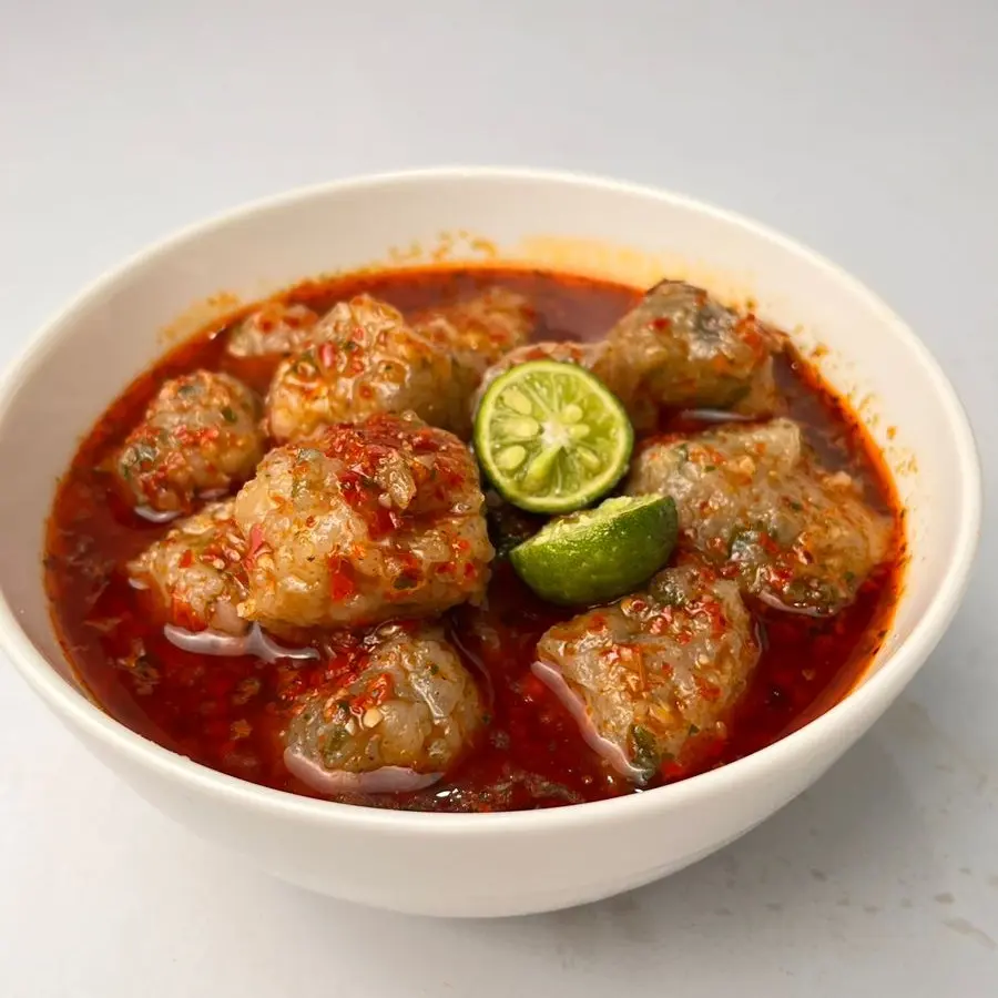1 BUNGKUS CIRAWANG ACI TULANG LUNAK(RANGU) BAWANG GOT POT INSTAN makanan pedas