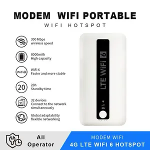 [NEW RELEASED] Modem WiFi + PowerBank 8000 mAh. 4G LTE, WiFi 6 dan Support All Operator