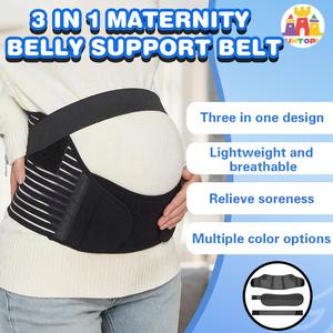 COD 3-in-1 Professional Maternity Belly Support Belt Breathable and Cool Fashionable Women's Maternity Belly Support Belt Adjustable Maternity Belly Belt