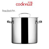 Gambar Cookville Deep Stock Pot Stainless Steel - 26 cm dari Cookville.Official Kab. Bogor 3 Tokopedia